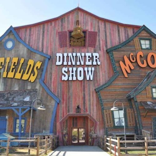 The-outside-of-the-Hatfield-McCoy-show-in-Pigeon-Forge